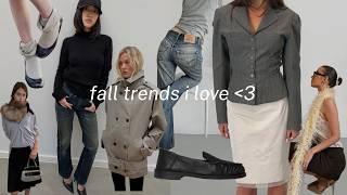 fall 2026 trends i'm loving