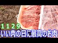 １１月２９日はいい肉の日は黒毛和牛カルビとハラミの食べ放題！