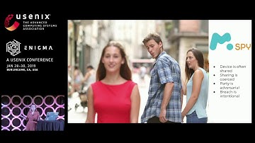 USENIX Enigma 2019 - Something You Have and Someone You Know—Designing for Interpersonal Security