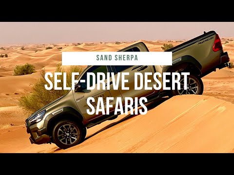 Sunrise and sunset desert safari drives in the Dubai Desert Conservation Reserve with Sand Sherpa