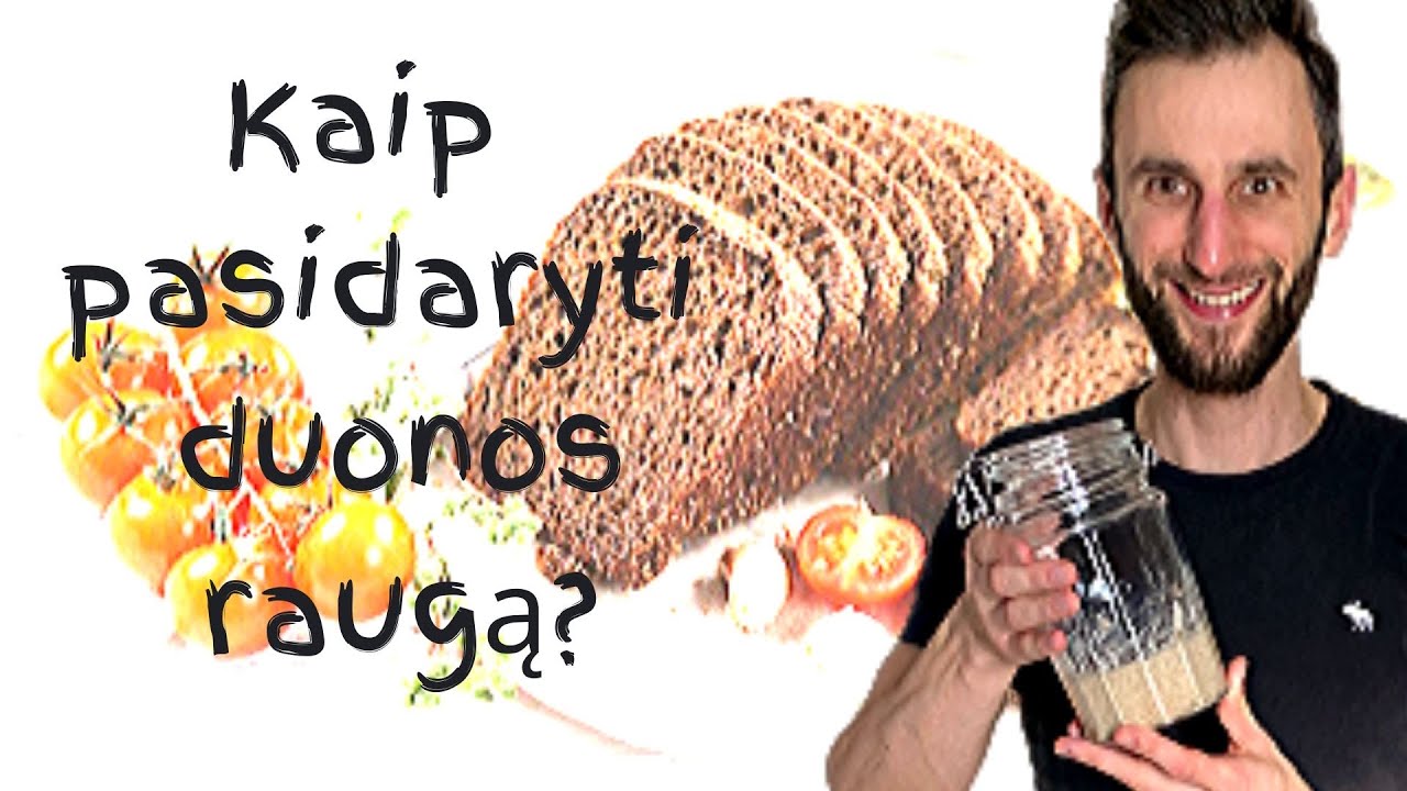 Kaip pasigaminti raugą duonai? | Naminė duona | Receptai