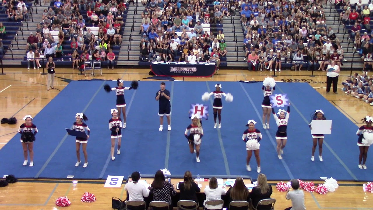 Harrisonburg High School at Harrisonburg Blue Streak Cheerleading