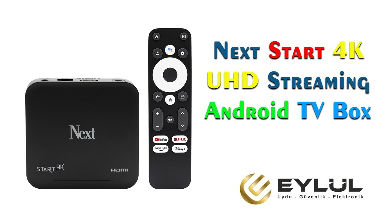 Next Start 4K UHD Streaming Android TV Box - YouTube