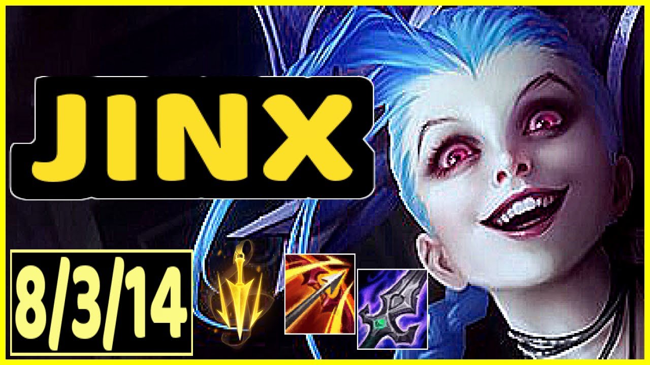 JINX VS MISS FORTUNE - 8/3/14 KDA ADC GAMEPLAY