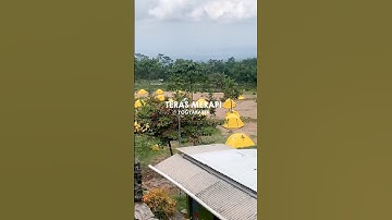 Tempat Camping view Merapi #sleman #yogyakarta #gunungmerapi