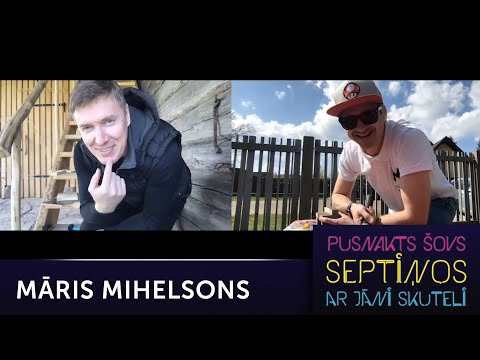Māris Mihelsons un Jānis Skutelis būvē putnu būrīti | Pusnakts šovs septiņos | S06E28