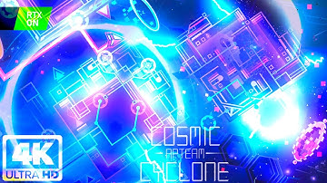 Cosmic Cyclone - (RTX: ON) - Without LDM in Perfect Quality (4K, 60fps) - By APTeam - Geometry Dash.