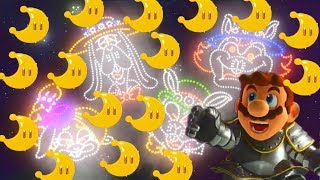 Super Mario Odyssey 100% Dark Side All Power Moons Part 36