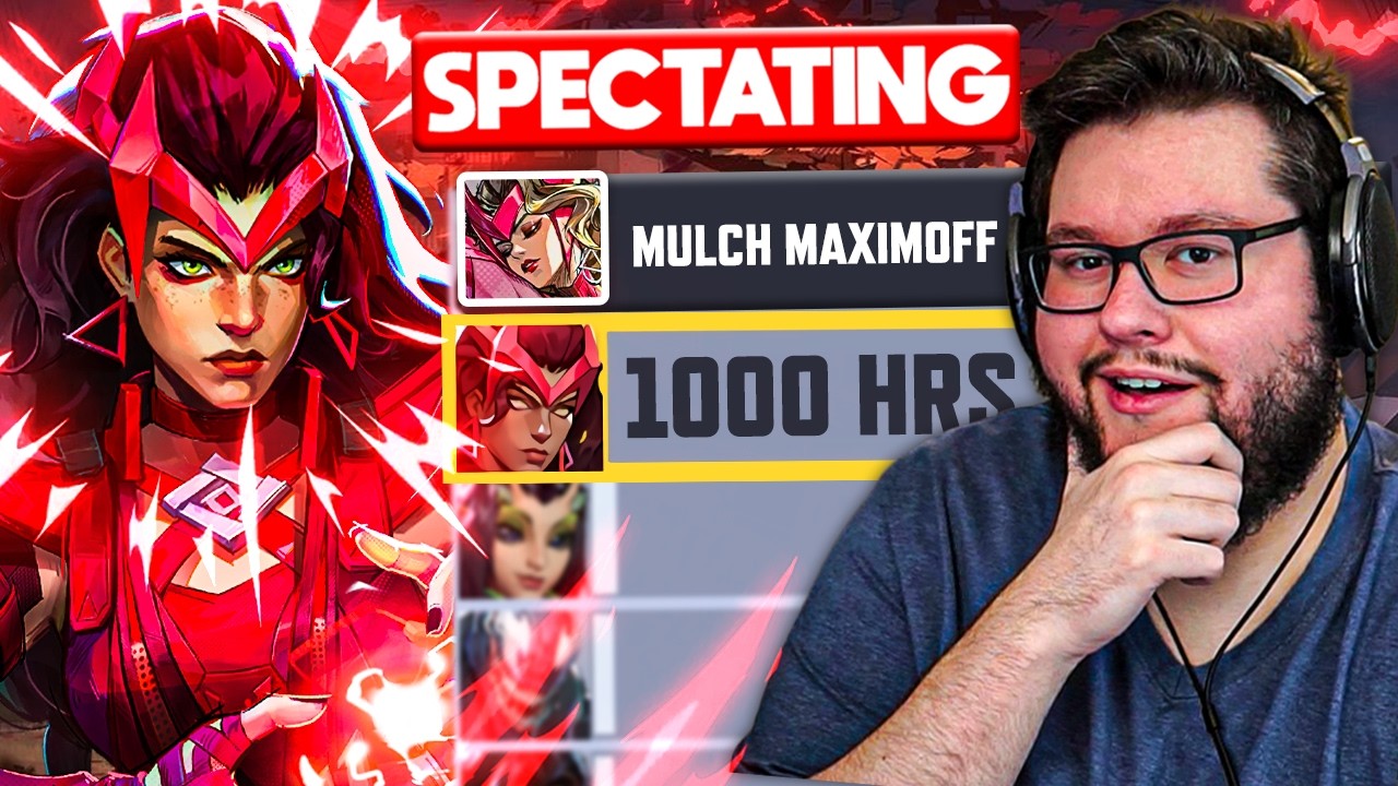 I SPECTATED THE NEW #1 SCARLET WITCH IN MARVEL RIVALS - YouTube