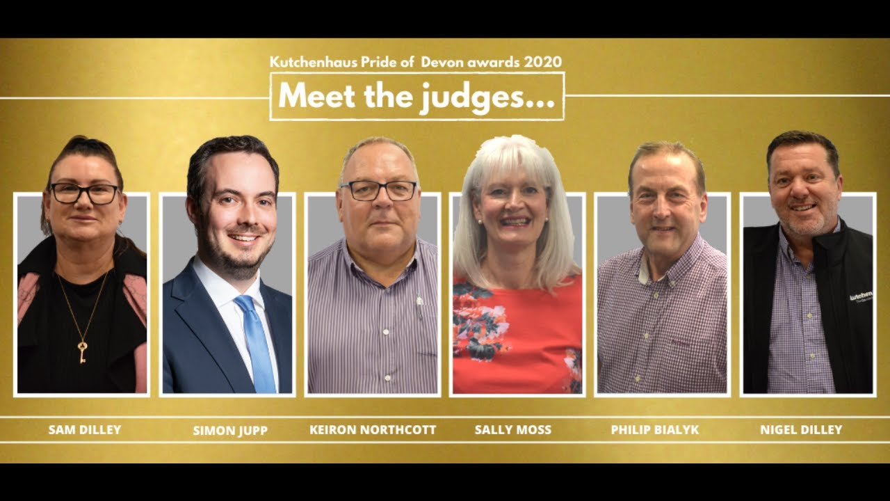 Meet the judges | Kutchenhaus Pride of Devon Awards