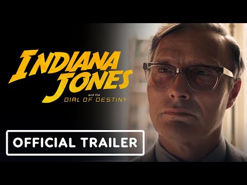 Indiana jones and the dial of destiny - official trailer (2023) harrison ford, mads mikkelsen