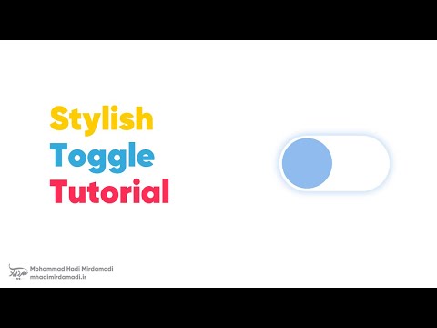 Stylish Animate Toggle using HTML and CSS