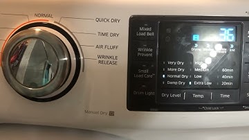 Samsung dryer BE2