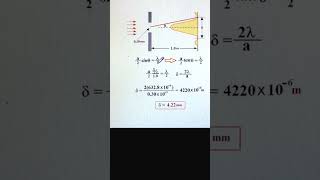 Width of Single-slit Diffraction Maximum