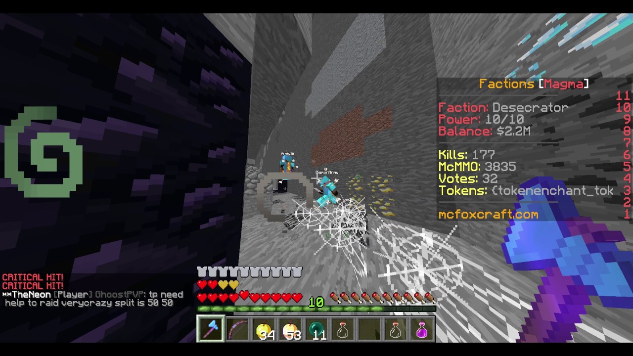 Rusty28 Hacking on Factions Magma