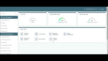 How to Modify the Main Domain of an Account in SPanel
