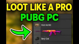 Loot Like A Pro In Seconds Fast Looting Guide Pubg Pc Crete A Thumbele Discription Tag