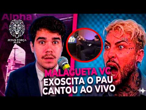 Bruxo Malagueta Loses Control When Questioned About Jesus by Catholic Exorcist