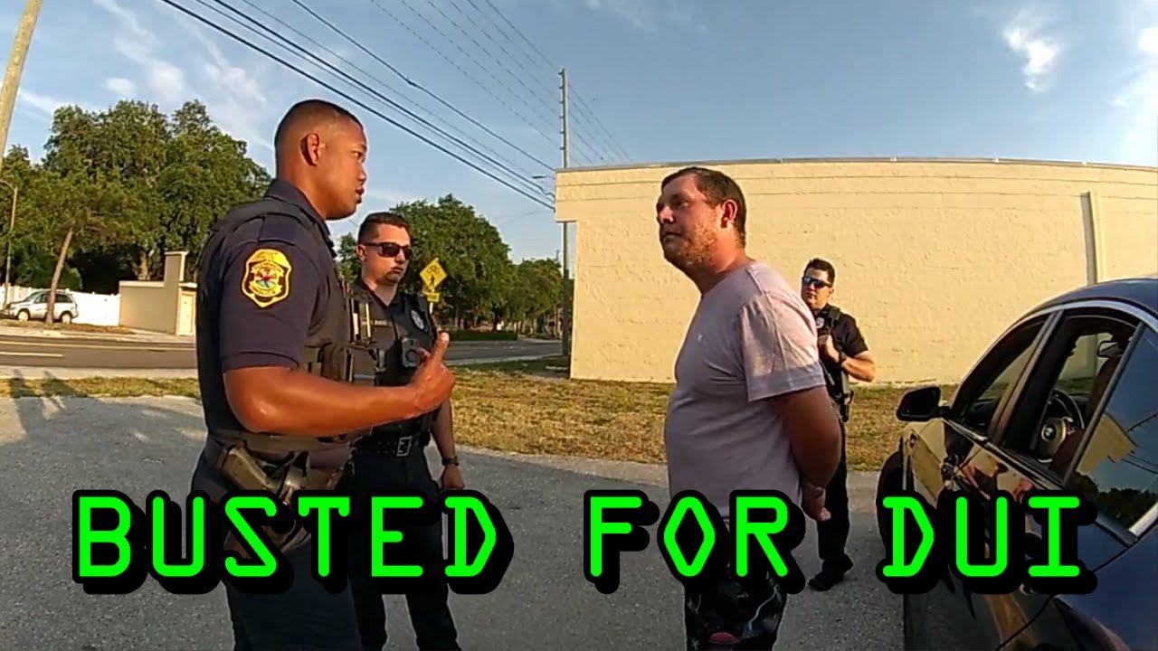 Busted for DUI - Clearwater, Florida - May 14, 2022 - YouTube