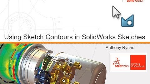 Sketch Contours in SolidWorks Sketches