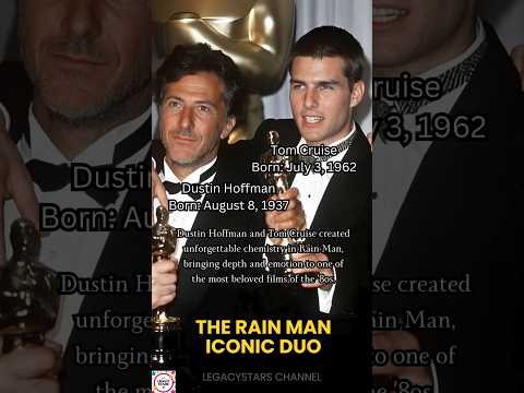 Dustin Hoffman Tom Cruise An Unforgettable Duo In Rain Man 