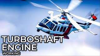 Turboshaft Engine | Helicopter Engine Working #jetengine #helicopter