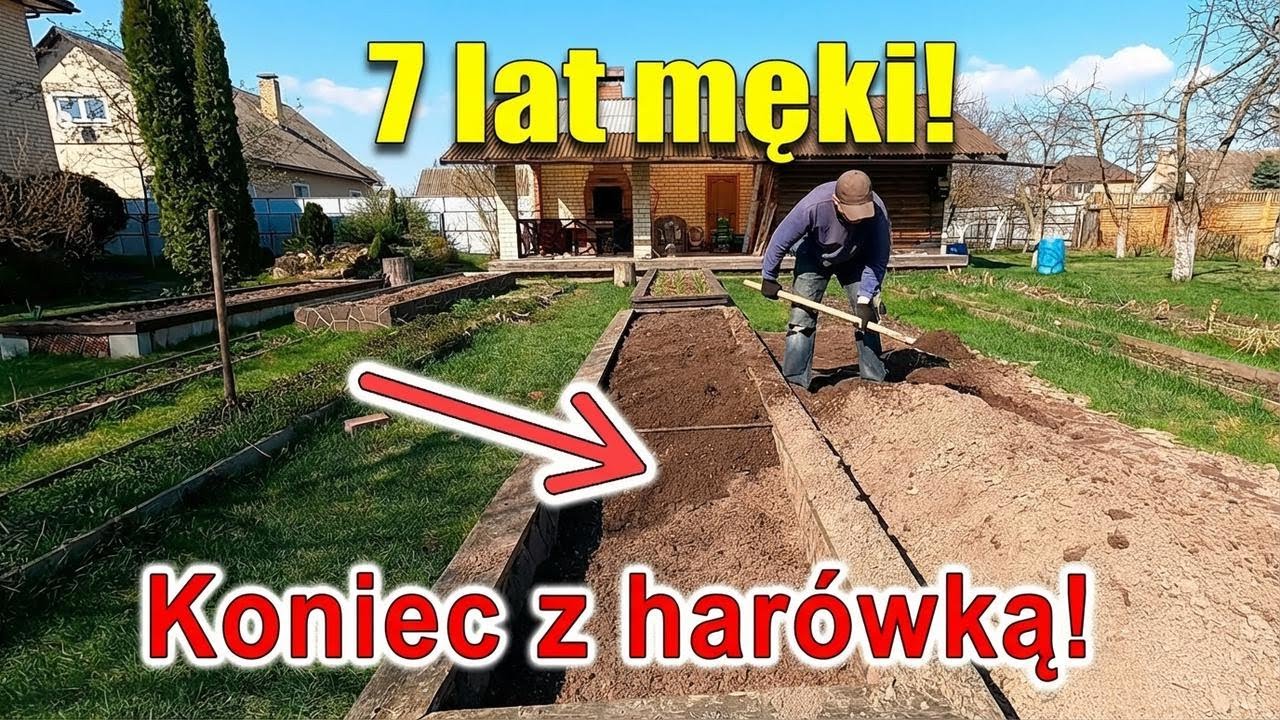 Jak zrobić ciepłe, podwyższone grządki? Prosty trik na świetne plony!