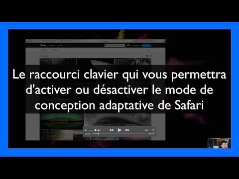 Le raccourci clavier qui vous permettra d&rsquo;activer ou désactiver le mode de conception adaptative de