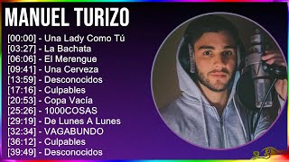 Manuel Turizo 2024 MIX Greatest Hits - Una Lady Como Tú, La Bachata, El Merengue, Una Cerveza