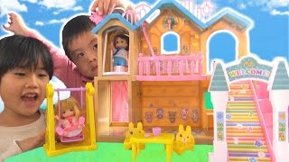リカちゃん おもちゃ エレベーターのあるおおきな幼稚園 Licca-chan Doll House Kindergarten Toy