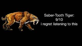 ranking real prehistoric animal sounds by scariness (finale)