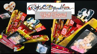 CHOCO. TOWER HAMPER | RAKSHABANDHAN SPECIAL | HANDMADE GIFTS | (Full Tutorial) screenshot 4