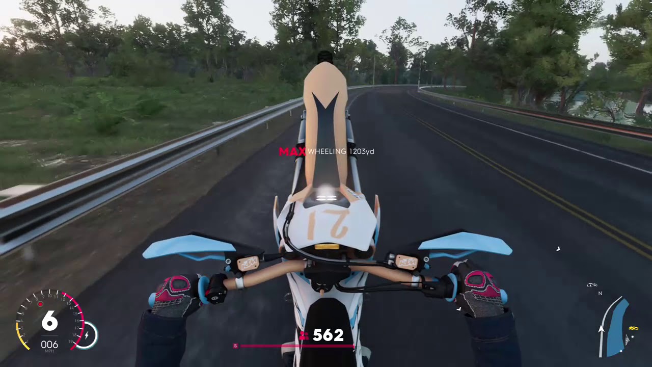 The crew 2 dirt bike wheelies YouTube