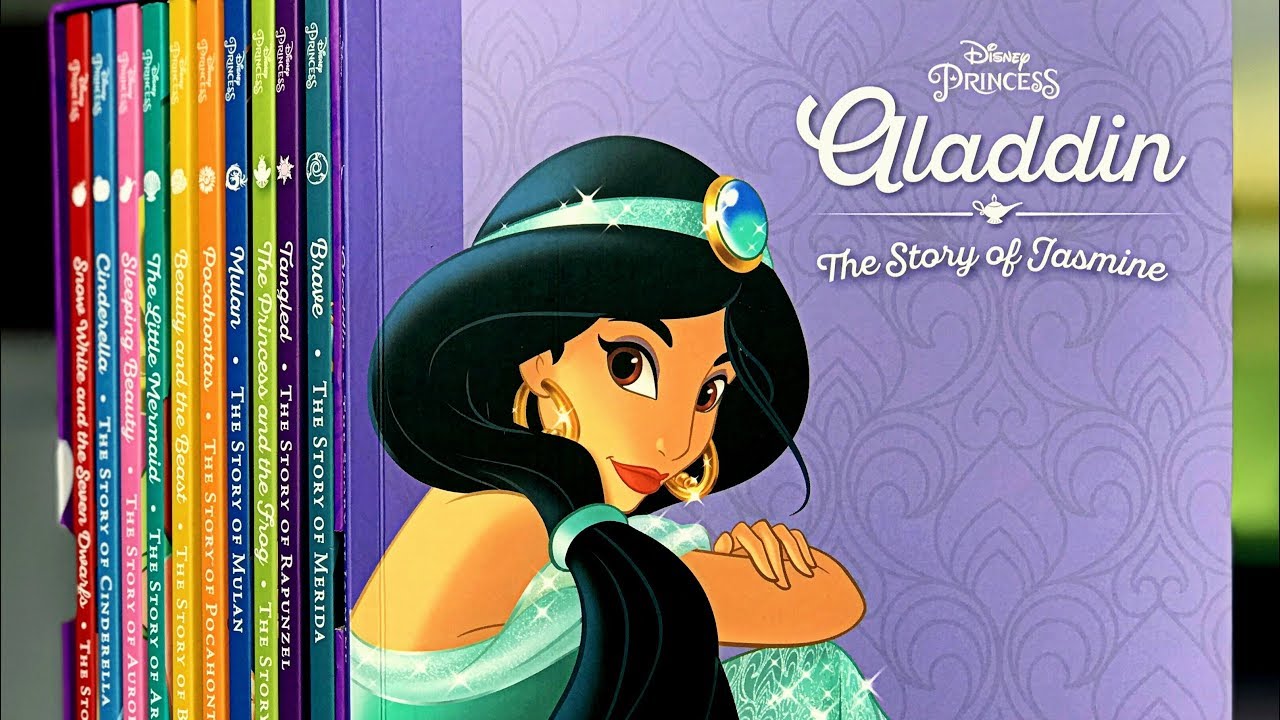 Disney Princess Aladdin The Story of Jasmine Storybook Review YouTube