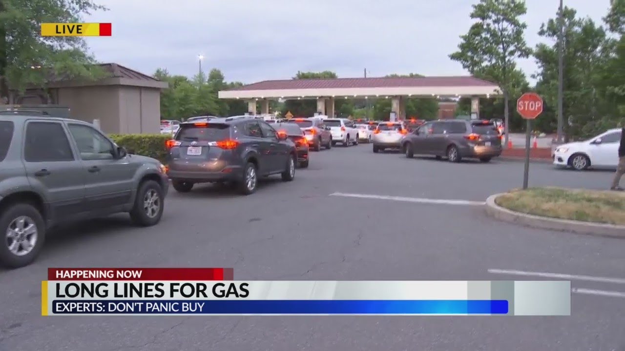Long lines, gas shortages seen across the Triangle due to panic buying