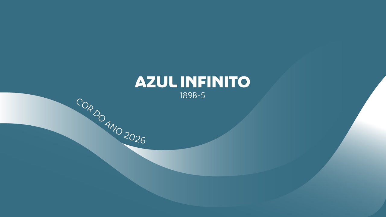 Azul Infinito - Cor do Ano 2026 Qualyvinil - YouTube