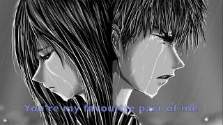 Nightcore - Sad Song - We The Kings (Switching vocals) (Lyrics)