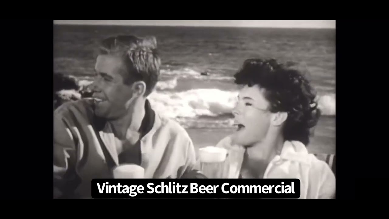 Vintage Schlitz Beer Commercial YouTube