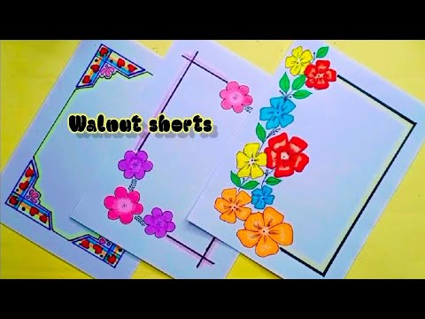 Border Designs/Project Work Designs/A4 Sheet/Assignment Front Page ...