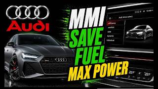 Audi MMI Settings That Save Fuel Every Day