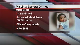 Amber Alert issued for missing 3-month-old