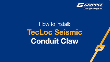 TecLoc Conduit Claw - Product Install