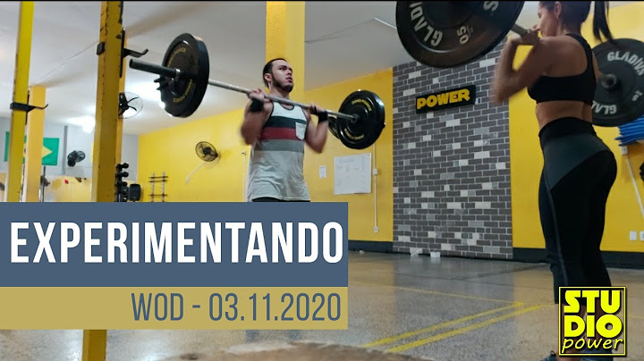 Testando o WOD. Muita sincronia e suor no Studio Power