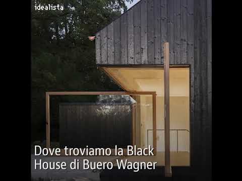 Video: Buero Wagner Gebruikt Verkoold Hout Om The Black House In Duitsland Te Bekleden