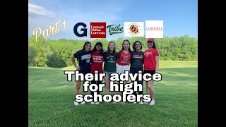 College Decision Day || C/O 2019 Gives Advice for High Schoolers + Their College Plans: Part 1