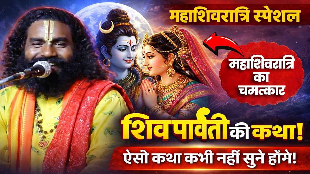 महाशिवरात्रि स्पेशल - शिव पार्वती की कथा! ऐसी कथा कभी नहीं सुने होंगे ! कामता प्रसाद संकीर्तन ! Shiv