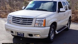 2004 Cadillac Escalade AWD White Diamond