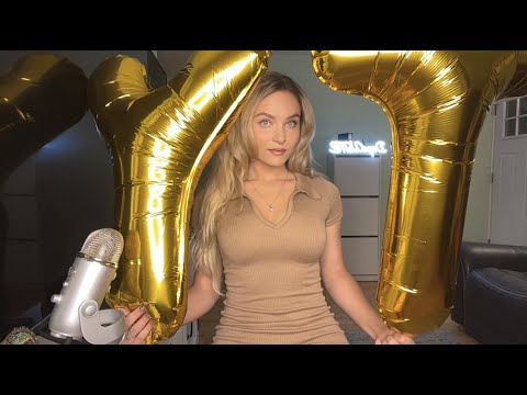 ASMR Helium BALLOON Sounds (PLUS normal voice without ASMR)