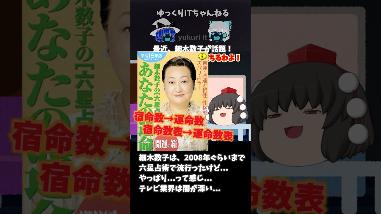 【細木数子 魔女の履歴書】Netflixシリーズ『地獄に堕ちるわよ』六星占術... #Shorts