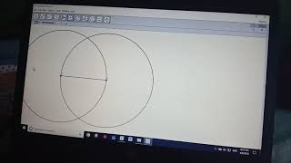 construction of Equilateral triangle using geogebra